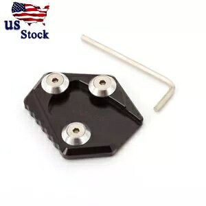 ubNgLbNX^hTChX^hv[gpbhz_ MSX O 125 Black Enlarge Kickstand Side Stand Extension Plate Pad For Honda MSX Grom 125