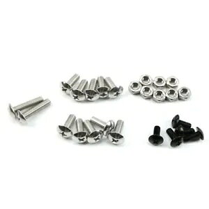 25 �s�[�X���}�n�o���V�[�t�F���_�[�{���g�l�W�i�b�g�}�E���g�L�b�g�v���X�`�b�N�n�[�h�E�F�A 25 Piece For Yamaha Banshee Fender Bolt Screw Nut Mount Kit Plastics Hardware