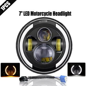 7 C` LED vWFN^[ wbhCg DRL n[[_rbh\ Xg[g OCh FLHX ɓK 7" inch LED Projector Headlight DRL fit for Harley Davidson Street Glide FLHX