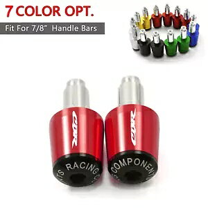 z_ CBR600RR CBR954RR CBR1000RR nho[nhObvo[GhLbvJo[ 22 ~[g For Honda CBR600RR CBR954RR CBR1000RR Handlebar Hand Grip Bar End Cap Cover 22MM
