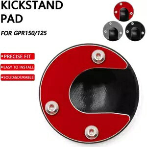 CNC �t�b�g�T�C�h�X�^���h���L�v���[�g�L�b�N�X�^���h�����p�b�h�t�B�b�g GPR150 GPR125 CNC Foot Side Stand Enlarger Plate Kickstand Extension Pad Fit For GPR150 GPR125 �y���s�A���i�z