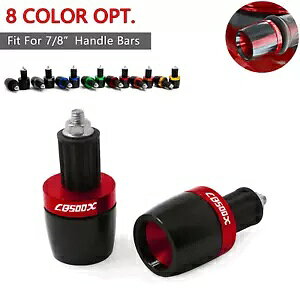 �o�C�N 7/8 �d�ʃn���h���o�[�o�[�O���b�v�G���h�z���_ CB500X ABS CB 500X CB400X Motorbike 7/8 Weight Handlebar Bar Grips End For Honda CB500X ABS CB 500X CB400X