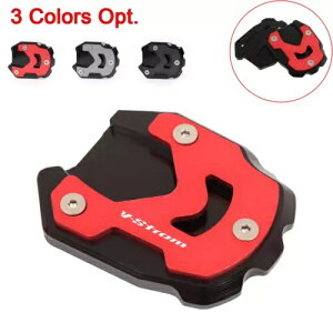 CNC �T�C�h�X�^���h���L�t�b�g�v���[�g�p�b�h�X�Y�L V-Strom 1050XT 2020-2021 �ɓK�� CNC Side Stand Enlarger Foot Plate Pad Fit For Suzuki V-Strom 1050XT 2020-2021 �y���s�A���i�z