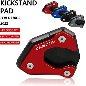 �L�b�N�X�^���h�T�C�h�X�^���h���L�����v���[�g�p�b�h BMW G310GS G10GS 2022�p Kickstand Side Stand Enlarger Extension Plate Pad Fit For BMW G310GS G10GS 2022 �y���s�A���i�z