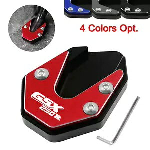 LbNX^hTChX^hv[gXYL GSX250R V-strom 250 DL250 2020 Kickstand Side Stand Extension Plate For Suzuki GSX250R V-strom 250 DL250 2020