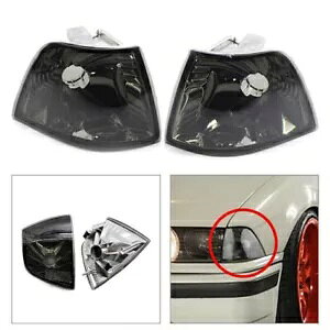�X���[�N�����Y�^�[���V�O�i�����C�g�n�E�W���O BMW E36 3 �V���[�Y 4 �h�A 1992-1998 �ɓK�� Smoke Lens Turn Signal Light Housing Fit BMW E36 3 Series 4-Door 1992-1998 �y���s�A���i�z