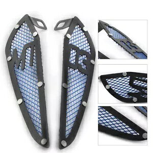 }n MT-03 MT03 2020-2023 R^NCbVیu[ For YAMAHA MT-03 MT03 2020-2023 Fuel Tank Air Intake Mesh Inlet Protection Blue