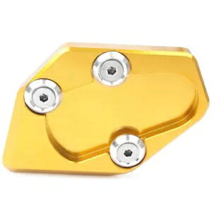 LbNX^h TChtbgX^h v[gpbh }n T-MAX 530 2015-16 S[hɓK Kickstand Side Foot Stand Extension Plate Pad Fit Yamaha T-MAX 530 2015-16 Gold