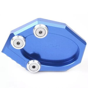tbgLbNX^h TChX^h v[gpbh K Kawasaki KLX250 2009-2015 u[ Foot Kickstand Side Stand Extension Plate Pad Fit Kawasaki KLX250 2009-2015 Blue