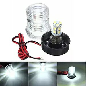 1x }{[gbgDAJ[ LED irQ[VCgI[Eh 360° zCgv 1x Marine Boat Yacht Stern Anchor LED Navigation Light All Round 360° White Lamp
