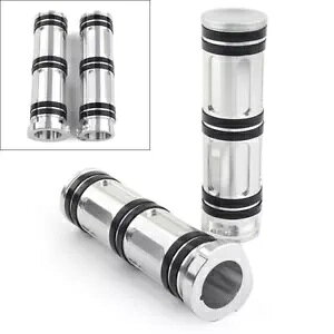 CNC A~jE 1 C` nho[ nh Obv n[[ X|[cX^[ _Ci \teC [hLOɓK CNC Aluminum 1" Handlebar Hand Grip Fit Harley Sportster Dyna Softail Road King