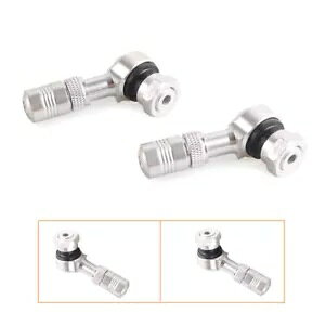 2x jo[T zC[ ^C ou Xe JTL }n XYL BMW Vo[ɓK 2x Universal Wheels Tire Valve Stems Fit Kawasaki YAMAHA SUZUKI BMW Silver