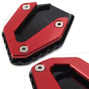 �L�b�N�X�^���h �T�C�h�X�^���h �����L�΂��t�b�g�v���[�g�p�b�h ���}�n MT 07 FZ 07 14-2021 ���b�h Kickstand Side Stand Enlarger Foot Plate Pad Fit Yamaha MT 07 FZ 07 14-2021 Red �y���s�A���i�z