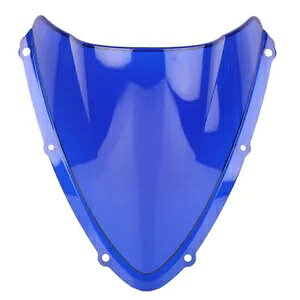 �t�����g�K���X�E�C���h�X�N���[���X�Y�L GSXR600/GSXR750 K8 2008 2009 2010 �u���[ Front Windshield Wind Screen For SUZUKI GSXR600/GSXR750 K8 2008 2009 2010 Blue �y���s�A���i�z