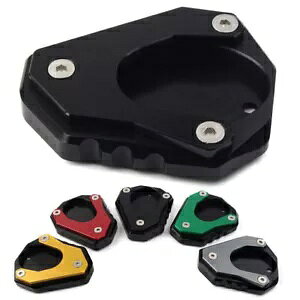 TChX^hGNXeVgv[gpbhtBbg KAWASAKI Ninja 400 Versys650 KLX250 Side Stand Extension Enlarge Plate Pad Fit KAWASAKI Ninja 400 Versys650 KLX250