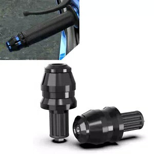 �u���b�N ���j�o�[�T�� 22mm 7/8�C���` �I�[�g�o�C �n���h���o�[ �O���b�v �o�[�G���h �X���C�_�[ �L���b�v �v���O Black Universal 22mm 7/8 Motorcycle Handlebar Grips Bar End Slider Cap Plugs �y���s�A���i�z