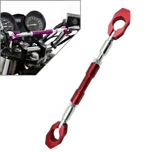 22mm/7/8�C���` �I�[�g�o�C�n���h���o�[ �o�����X�N���X�o�[ �������o�[ �����`�t�� ���b�h 22mm/7/8Motorcycle Handlebar Balance Cross Bar Strengthen Lever w/Wrench Red �y���s�A���i�z