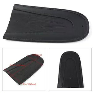 \㕔ȃU[t[tF_[悾ꂩn[[X|[cX^[ XL883 XL1200 04-15 Solo Rear Seat Leather Flame Fender Bib For Harley Sportster XL883 XL1200 04-15
