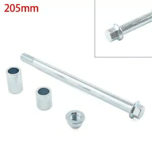 15mm 205mm + 2 Xy[T[tgAobNANX 125cc 140cc _[goCNp 15mm 205mm + 2 Spacers Front Rear Back Axle for 125cc 140cc Dirt Bike