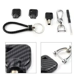 I[goCm[Jbgu[huNJo[&L[Lbgn[[c[OXg[gOCh[hɓK Motorcycle Uncut Blade Blank Cover &Key Kit Fit Harley Touring Street Glide Road