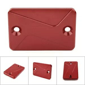 �t�����g�u���[�L���U�[�o�[�t�J�o�[ ���b�h �z���_ TRX 300EX 400EX 450R 450ER ATV �ɓK�� Front Brake Reservoir Fluid Cover Red Fit Honda TRX 300EX 400EX 450R 450ER ATV �y���s�A���i�z