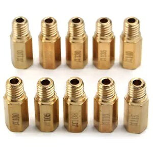 10 CWFbg PWK OKO CVK Mikuni KOSO Lu^[CWFN^[ #100-#140 10pcs Main Jet For PWK OKO CVK Mikuni KOSO Carburetor Vice Injectors #100-#140