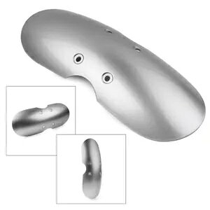 Vo[ tg tF_[ }bhK[h 2001-2016 () /XNu[ /XNXg 900 Silver Front Fender Mudguard for 2001-2016 (Air Cooled) /Scrambler /Thruxton 900