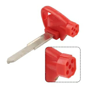 ECOjbVL[uNm[Jbgu[hbhbh}noCNXN[^[p Right Ignition Key Blank Uncut Blade Red Red For Yamaha Motorbike Scooter