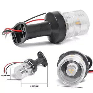 12v LED 5 C` AJ[ zCg Cg - {[g/D/irQ[V/}Xgwbh v 12v LED 5" Anchor White Light-Boat/Stern/Navigation/Masthead Lamp