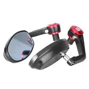 2x jo[T 7/8 C` nho[Gh obN~[ z_ }n JtF[T[ɓK 2x Universal 7/8" Handle Bar End Rearview Mirrors Fit Honda Yamaha Cafe Racer