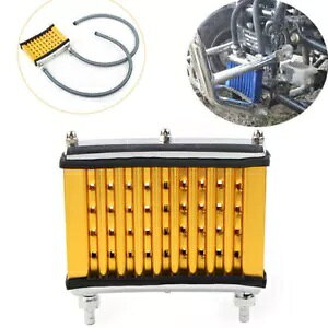 1 �Z�b�g�o�C�N�I�C���N�[���[��p���W�G�[�^�[�t�B�b�g 125cc 140cc 150cc ATV �C�G���[ 1 Set Motorbike Oil Cooler Cooling Radiator Fit 125cc 140cc 150cc ATV Yellow �y���s�A���i�z