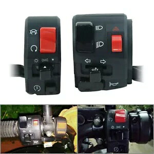 22mm/7/8�C���`���[�^�[�n���h���o�[�z�[���{�^���^�[���V�O�i���t�H�O���C�g�R���g���[���[�X�C�b�` 22mm/7/8 Motor Handlebar Horn Button Turn Signal Fog Light Controller Switch �y���s�A���i�z