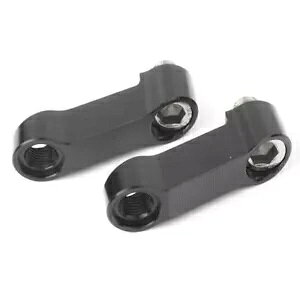 ~[CU[Xy[T[A_v^[ KAWASAKI Z800/Honda CB1000R ubN Mirror Riser Spacers Extension Adapter For KAWASAKI Z800/Honda CB1000R Black