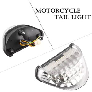 NA LED u[L e[ Cg JTL Ninja ZX12R 2000-2005 ECJ[t Clear LED Brake Tail light Fit Kawasaki Ninja ZX12R 2000-2005 w/ Turn Signal