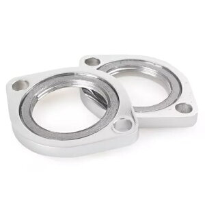 I[goC N[ GL][Xg tW Ot@Cg KXPbgt n[[ XL 883C 1200C ɓK Motorcycle Chrome Exhaust Flanges W/Graphite Gasket Fit Harley XL 883C 1200C