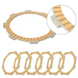 6x Nb`Lbg fBXNv[gZbg z_ CBR250RR MC22 1990-1996 ɓK 6x Clutch Kit Disc Plates Set Fit Honda CBR250RR MC22 1990-1996