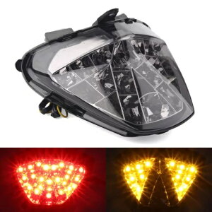 ブレーキターンシグナル LED 一体型スモークテールライト ホンダ CBR300R 250R CB300F用 Brake Turn Signal LED Integrated Smoke Tail Light for HONDA CBR300R 250R CB300F