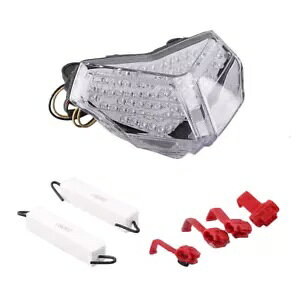 NAAe[Cg^[VOi DUCATI 1198 R CORSE 2009 2010 & 848 2008p Clear Rear Tail Light Turn Signals For DUCATI 1198 R CORSE 2009 2010 & 848 2008