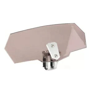 ���j�o�[�T���N���b�v�I���^���t�����g�K���X�E�C���h�X�N���[���f�B�t���N�^�[�G�N�X�e���V�����X�|�C���[ Universal Clip On Tan Windshield Wind Screen Deflector Extension Spoiler �y���s�A���i�z