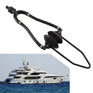 D̂߂̕ՓIȉ~`dǃ[^[ tbV[dS| Universal Round Double Tube Motor Flusher Dual Water Feed Rubber Steel For Ships