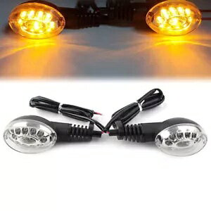 NA LED ECJ[ Cg JTL jW 250R KLX250SF gbJ[ X 250 ɓK Clear LED Turn Signal Light Fit KAWASAKI NINJA 250R KLX250SF TRACKER X 250