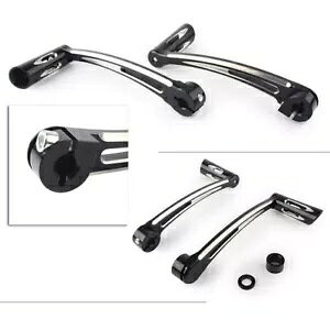 CNC Jbgq[gDVtgo[ Vt^[yOt 1997-2016 n[[c[O FLH/T ɓK CNC Cut Heel Toe Shift Lever W/ Shifter Pegs Fit 1997-2016 Harley Touring FLH/T