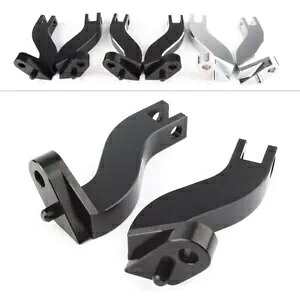 2x ����ȃ��A�t�b�g�y�O�}�E���g�L�b�g �n�[���[�_�r�b�h�\�� �c�[�����O FLHT 93-16 �ɓK�� 2x Passenger Rear Foot Peg Mount Kits Fit Harley Davidson Touring FLHT 93-16 �y���s�A���i�z