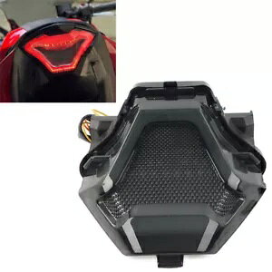 ヤマハ YZF R3 R25 MT07 FZ07 一体型 LED テールライト ターンシグナル ブルーライトに適合 Fit Yamaha YZF R3 R25 MT07 FZ07 Integrated LED Tail Light Turn Signal Blue Light