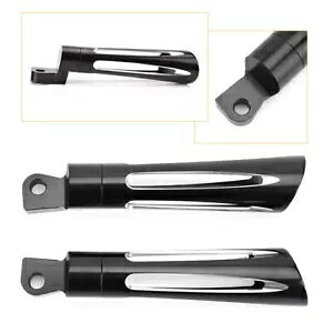 ߉\ȃtbgyO n[[_Ci FSX FXSB X|[cX^[ XL1200 XG500 750 ubNɓK Adjustable Foot Pegs Fit Harley Dyna FSX FXSB Sportster XL1200 XG500 750 Black