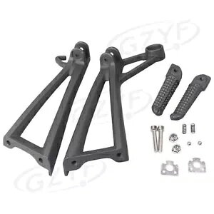 �t�b�g���X�g�A�Z���u���L�b�g �t�b�g�y�O�t�� ���}�n YZF R6 2003-2005 �ɓK�� Footrest Assembly Kit w/Foot Pegs Fit Yamaha YZF R6 2003-2005 �y���s�A���i�z