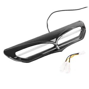 1x obgEBO tFAO xg g ANZg LED Cg Jo[t n[[ c[O ubN 1x Batwing Fairing Bent Trim Accent w/ LED Lights Cover Fit Harley Touring Black