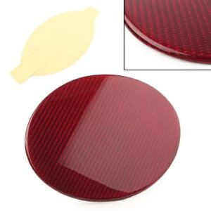 ԂԂ̃ICKX^NJo[AJ[{t@Co[Xo BRZ g^ 86 RED Car Oil Gas Tank Cover Real Carbon Fiber For Subaru BRZ Toyota 86