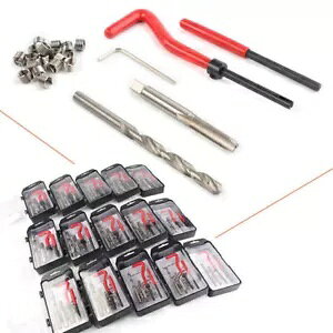 [g˂ Re2pcs CT[gLbg 15x M10x1.0 wRCJ[vRCc[{bNX Metric Thread Re2pcs Insert Kit 15x M10x1.0 Helicoil Car Pro Coil Tool Box