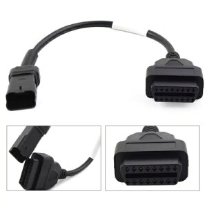 Multistrada Ducati 4Pin  OBD2 ffc[R[h[_[A_v^[P[up For Multistrada Ducati 4Pin to OBD2 Diagnostic Tool Code Reader Adapter Cable